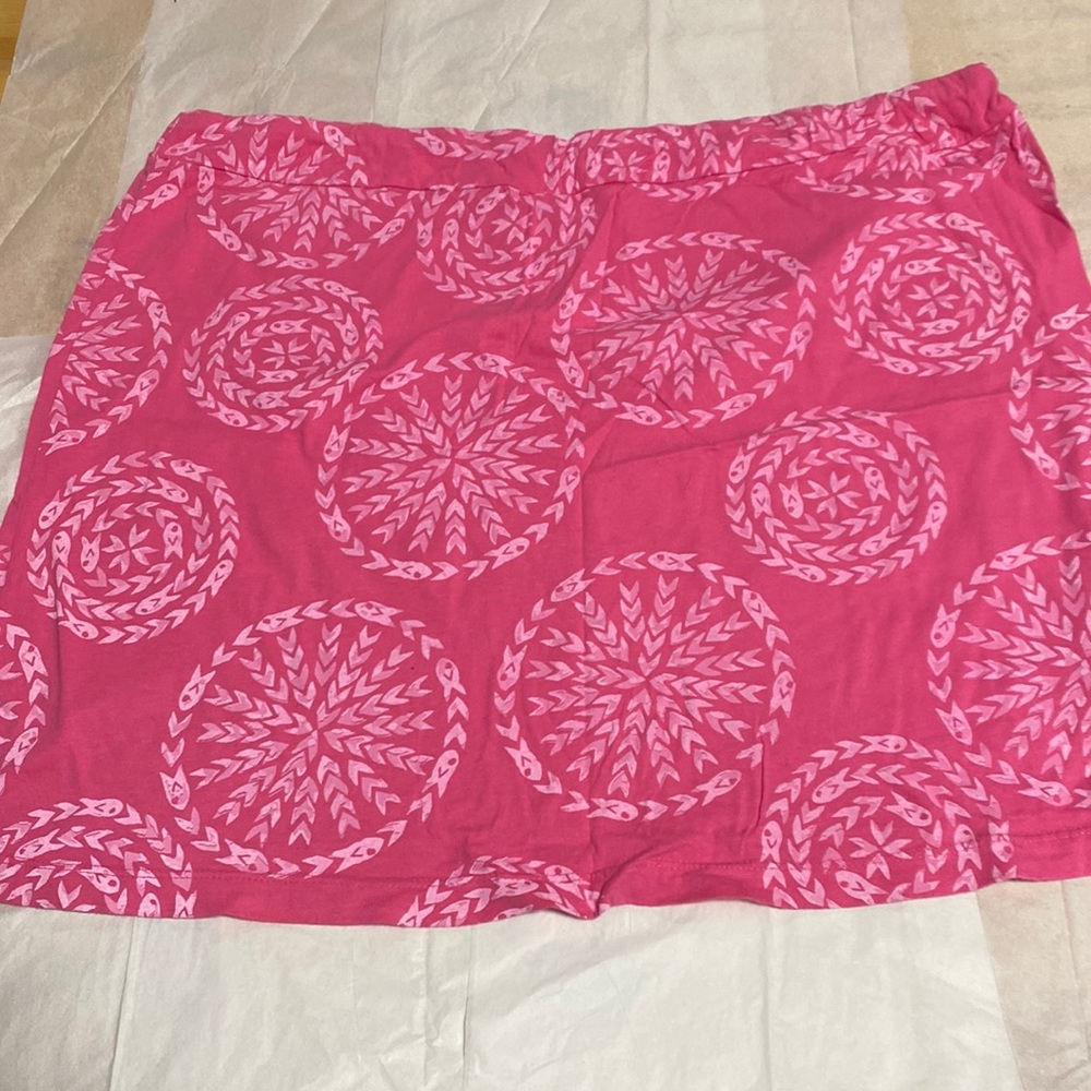 Tropical mini skirt